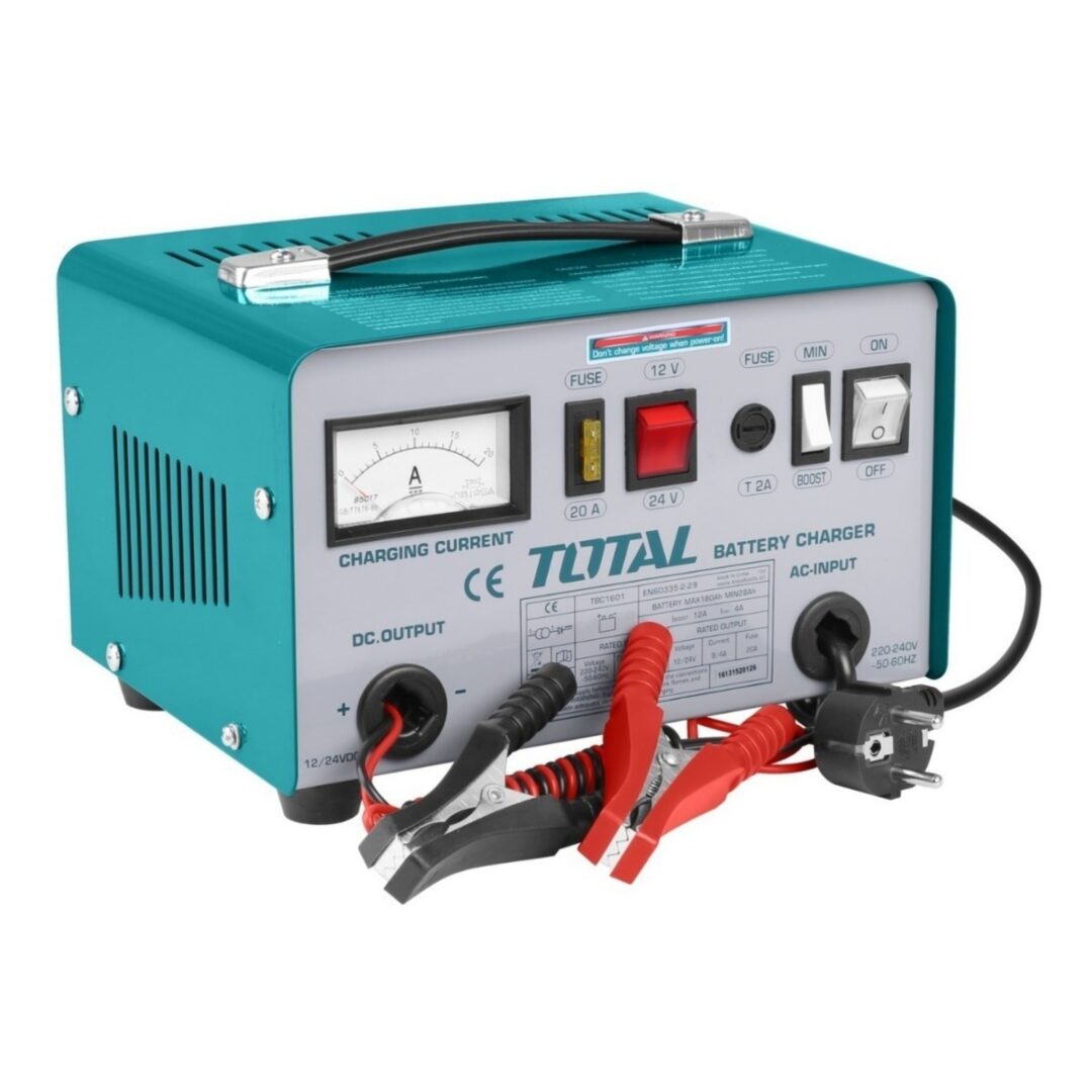 Cargador de baterias 12v/24v TBC1601-4 Total
