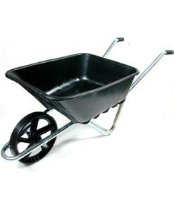 Batea plastica negra ecologica 90L ECBECO
