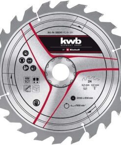 Hojas de sierra 10 pulgadas 24 Dientes KWB