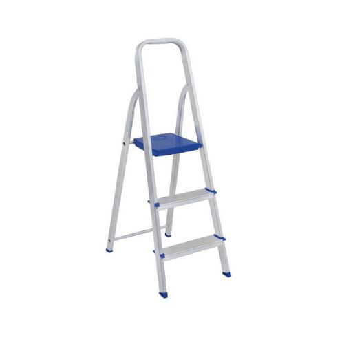 Escalera de aluminio 3 esc 0.61x0.4x1.05 Sao Leopo