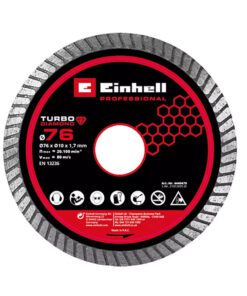 Disco corte diamant Diamond Cutting Disc, Ø 76 mm