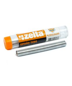 Estaño tubo 60/40 09mm/8gr /1.50mt ZESL0600