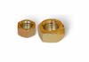 Tuerca hexagonal dorada mm 10 x 1,25
