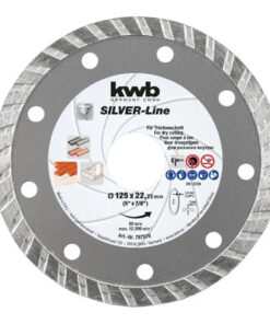 Disco de corte diamante Turbo 125 x 22,23 x 2.2mm