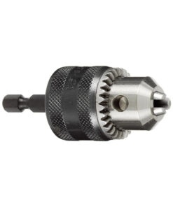Mandril corona dentada c/llave y vastago hex 1/4