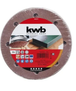 Set 25 discos abrasivos  150mm 9x60 8x120 8x180 kw