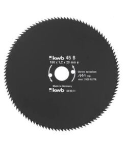 Disco de corte para madera diam 160 100D 1.2mm KWB
