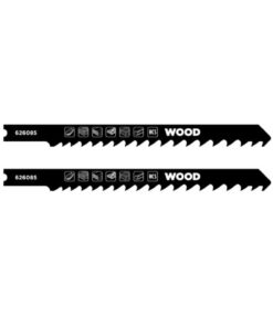 Hojas para caladora madera medio 100x3.2/5.2mm KWB