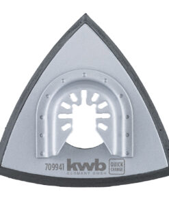Placa de soporte con aderencia perforado 93mm kwb