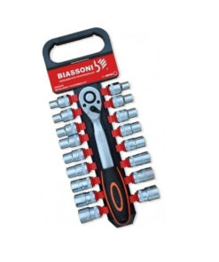 Juego bocalles hexagonal 1/2" sop plast Biassoni
