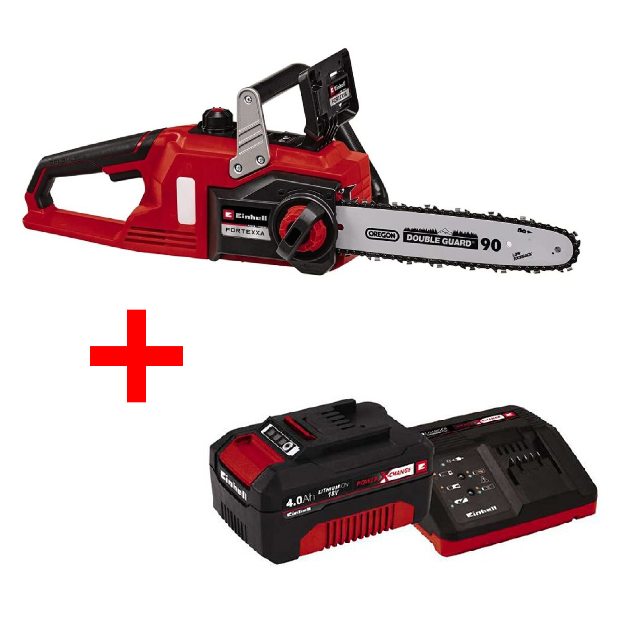 Combo Fortexxa 18/30 + starter Kit 4ah Einhell