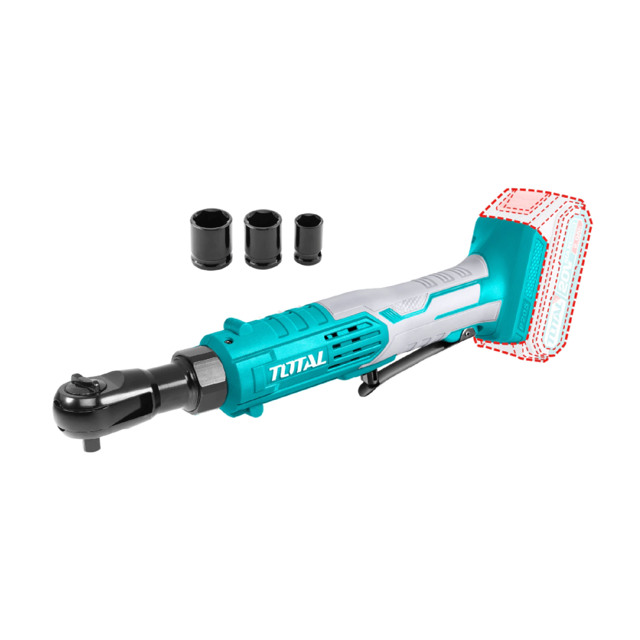 Llave Crique 20V 3/8" 65Nm Total TDRLI2060151