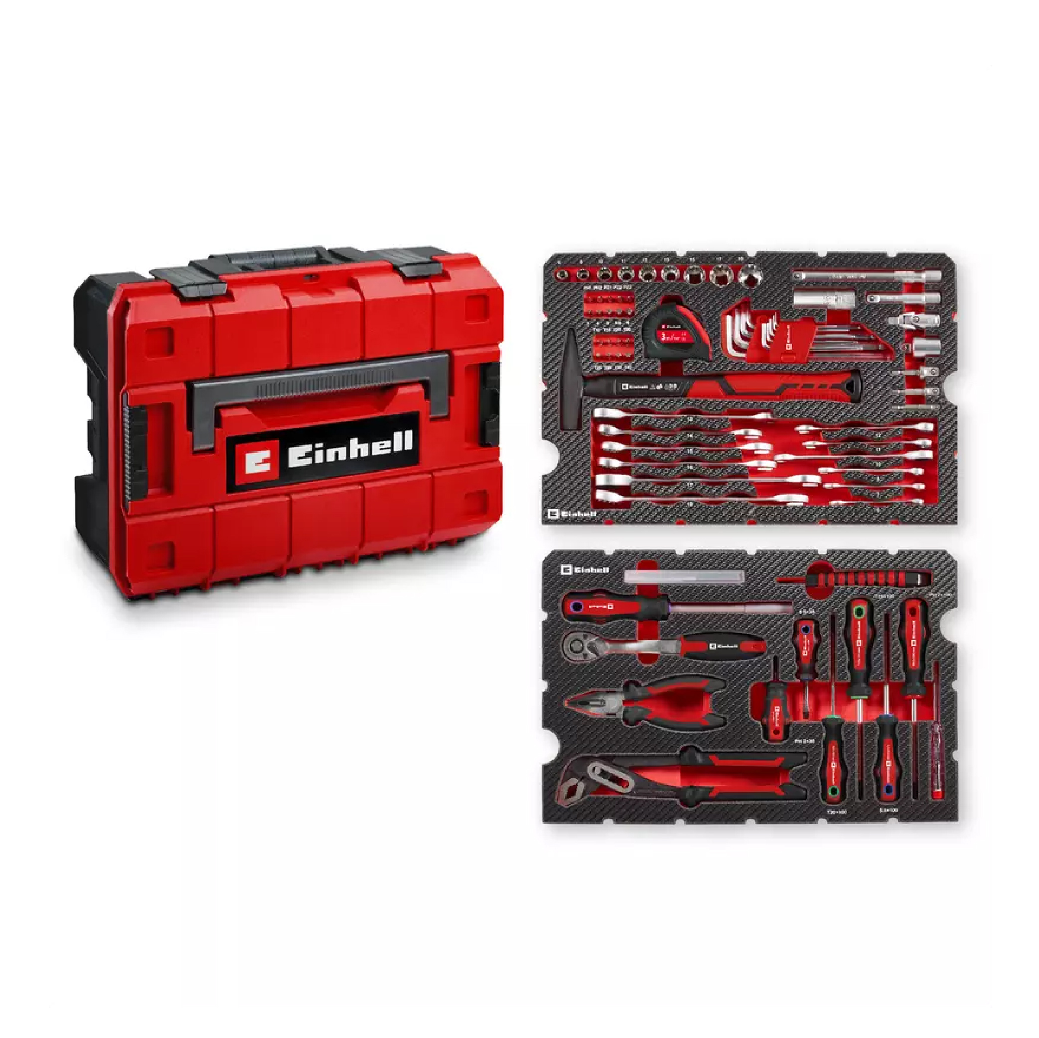 Set de herramientas manuales 80pz E-case 80-pc